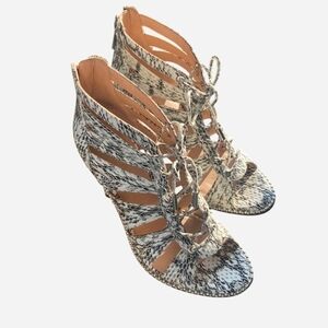 BCBGeneration Tie Studded Heels